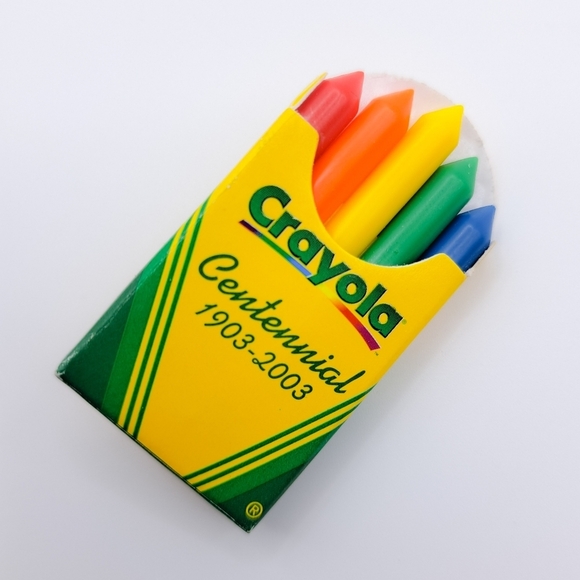 Vintage Crayola Crayons Brooch Pin - Picture 4 of 4